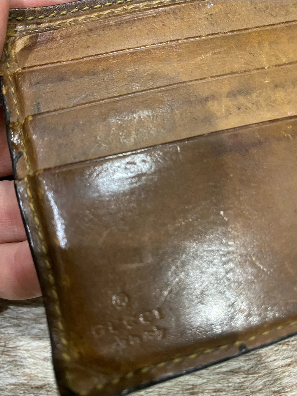 Gucci small brown